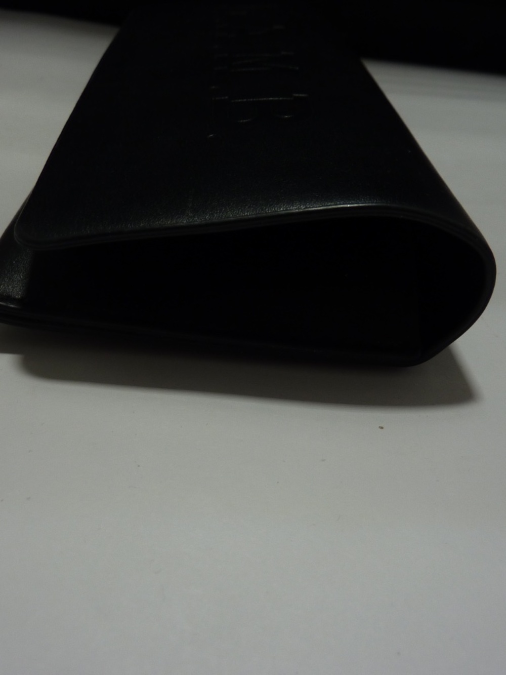 L.A.M.B  Leather  Lined SEMI-Hard Sunglasses Eyeglasses Case Black - Picture 3 of 6